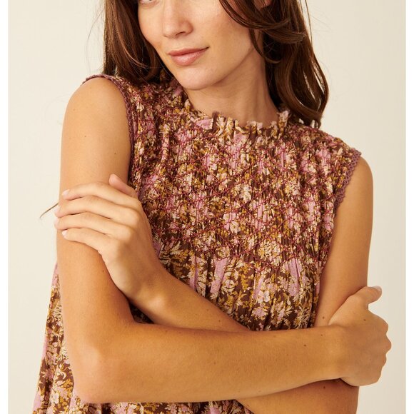 FREE PEOPLE Shea Printed Mini / Chocolate Combo - Picture 8 of 11